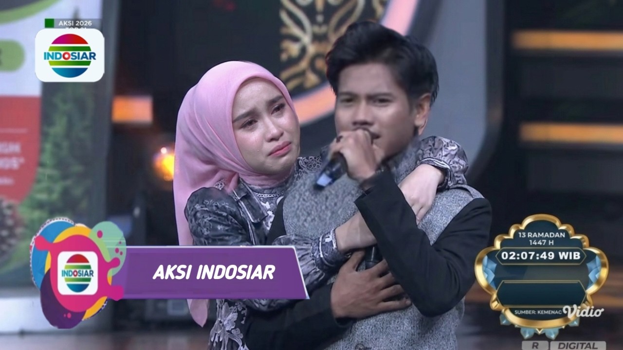 Tak Terbendung!! Detik² Tangis Mila Pecah Saat Valen Utarakan Isi Hatinya Di Panggung Aksi Indosiar.