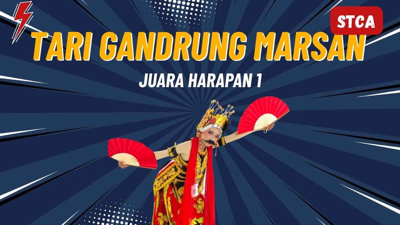 Juara Harapan 1 Tunggal Kategori C - Tari Gandrung Marsan - ST. Carika Aji