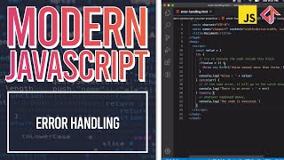 Modern Javascript Course [13] - Error Handling