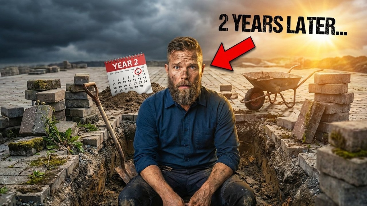 Trapped in A Paving Project for 2 years - YouTube