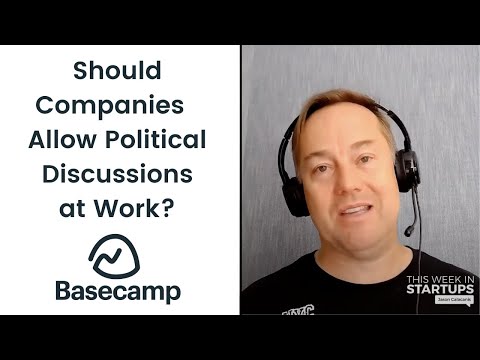 Breaking down Basecamp’s tumultuous week, politics at work & more | E1208 Episode cover
