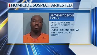Abilene homicide suspect surrenders to police, now in custody