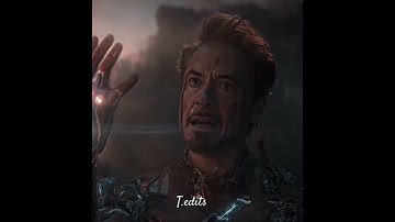 "TONY STARK" - IRONMAN EDIT | VØJ, Narvent - Memory Reboot #ironman #marvel