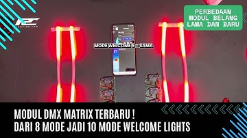 MODUL RGB MATRIX 2025 - RGB BELANG PENAMBAHAN MODE WELCOME BARU JADI 10 MODE