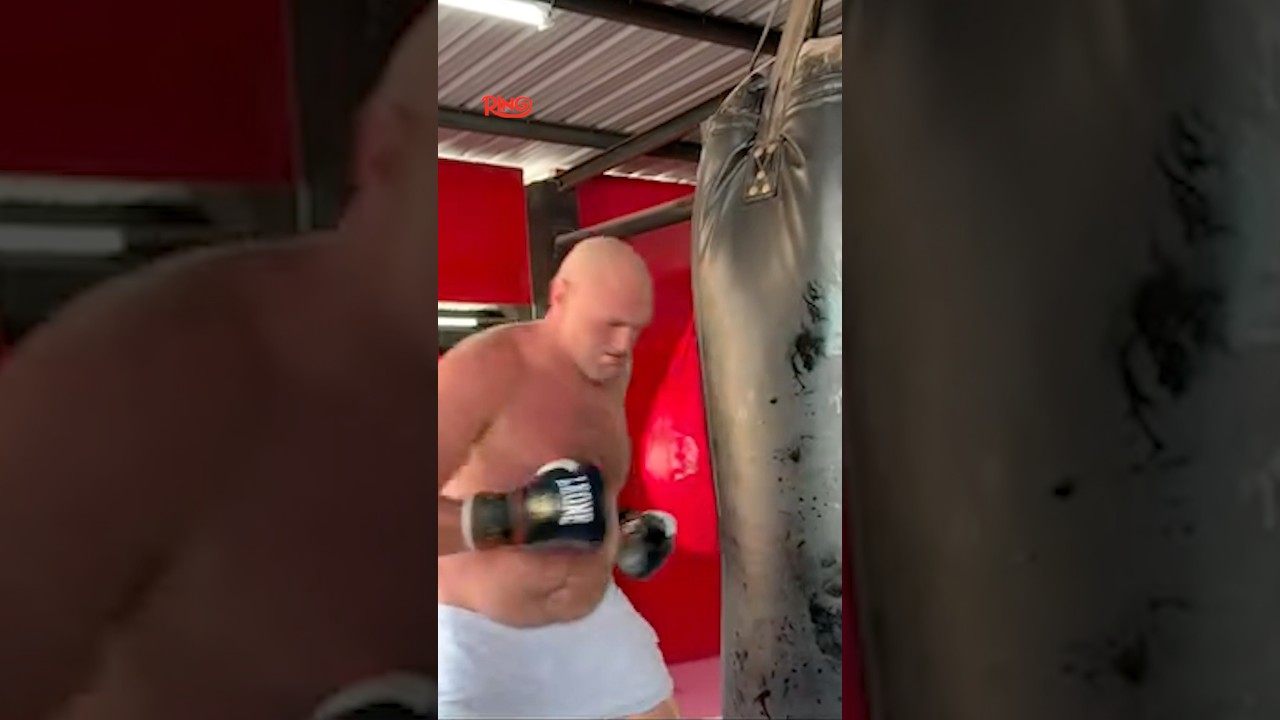 Тайсон Фьюри возобновил спарринги с Кевином Лереной 💪