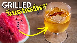 PreBatched Cocktail with Watermelon and Tequila