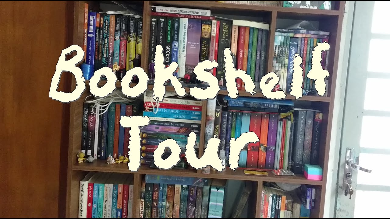 Bookshelf Tour YouTube