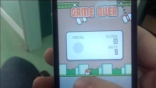 Chơi thử game Swing Copters mới của Hà Đông - Flappy Bird version chơi dọc screenshot 4