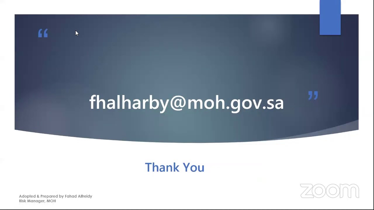 أساسيات إدارة المخاطر