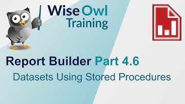 SSRS Report Builder Part 4.6 - Datasets using Stored Procedures