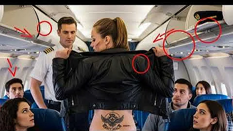 She Was Forced Out of First Class — Until the Pilot Spotted the SEAL Tattoo on Her Back...and Froze