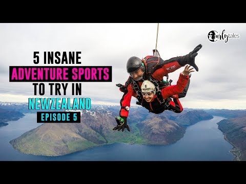 Exploring New Zealand Ep 5 | Insane Advenure Sports New Zealand | Curly Tales