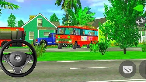Indian Sleeping Bus Simulator Game New Map Videos part-10 || bus simulator 24