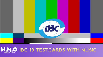 IBC 13 Testcard with Music #2