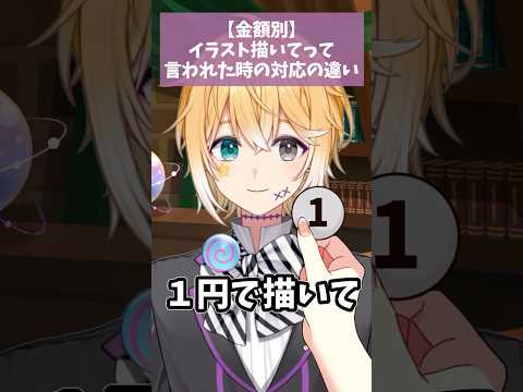 のっき 最新動画 【金額別💰️】絵描いてって言われた時の対応の違い🎨【ペルソナ】【勝利の女神:NIKKE】