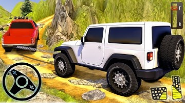 Extreme Jeep Driving Simulator - Offroad Prado Driver Game 3D | Android Gameplay