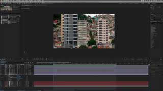 Adobe After Effects Tutorial: Helicopter Project - Video 4.  Background & building shading.