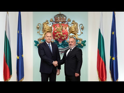 Среща в президентската институция с Люпчо Георгиевски
