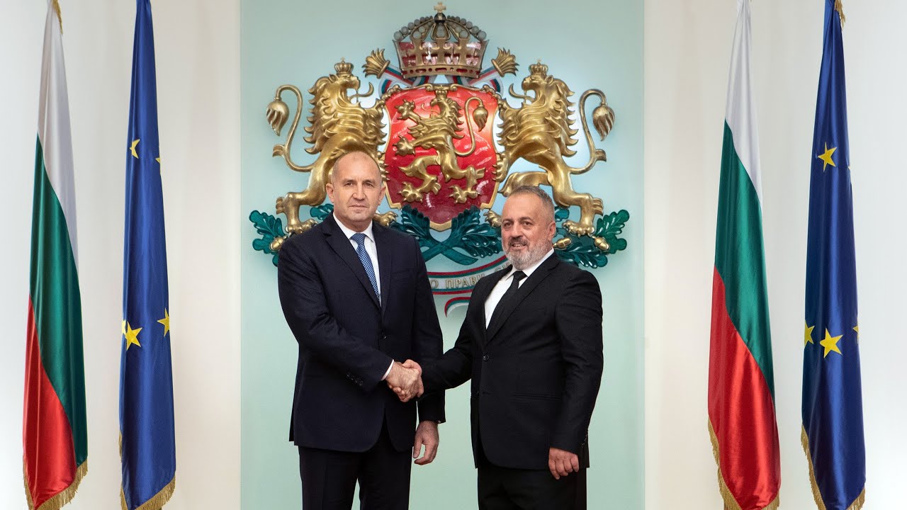 Среща в президентската институция с Люпчо Георгиевски