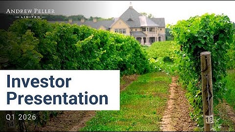 Andrew Peller Limited (TSX: ADW.A / ADW.B) Webcast | Planet MicroCap Showcase: TORONTO 2025