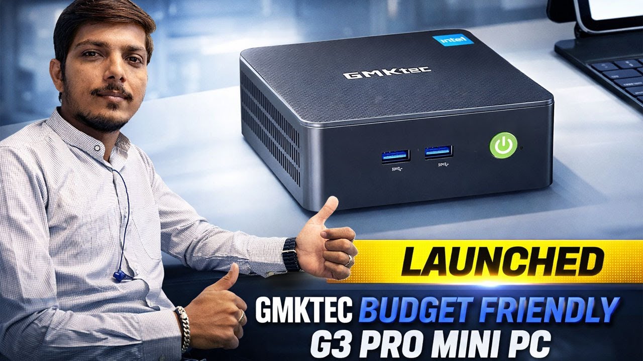 Gmktec G3 Pro Budget-friendly Mini PC Launched With Intel i3-10110U, Wi-Fi 6 & 16GB DDR4 RAM & More