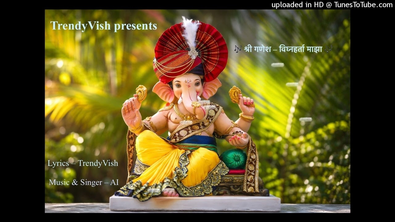 🎶 श्री गणेश – विघ्नहर्ता माझा 🎶 Shree Ganesh Song | Marathi Devotional | TRADITIONAL