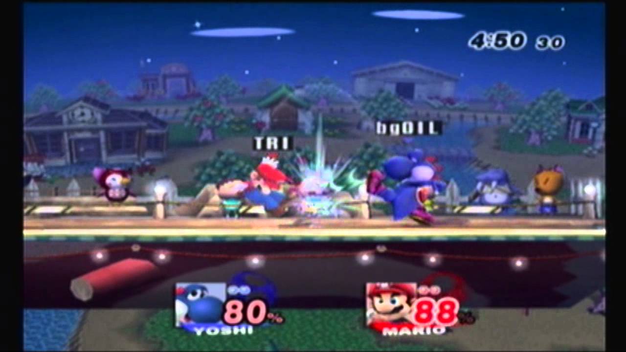 Faux Finder AtomicYoshi (Yoshi) Vs VFXMario (Mario)