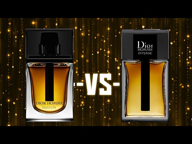 Dior Homme Parfum -vs- Dior Homme Intense - YouTube