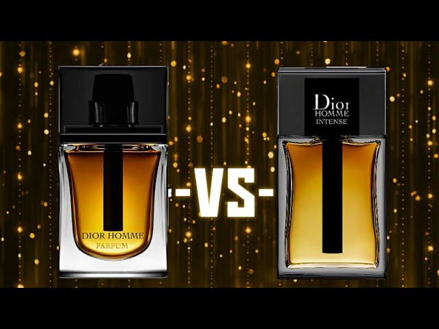 Dior Homme Parfum -vs- Dior Homme Intense 