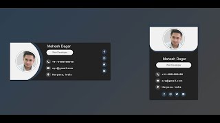 Create a Responsive Email Signature Using HTML & CSS | CodeCampOfficial