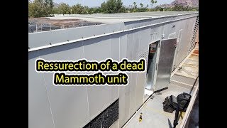 McGeyver skillset used to ressurect dead Mammoth building HVAC for a crazy customer!