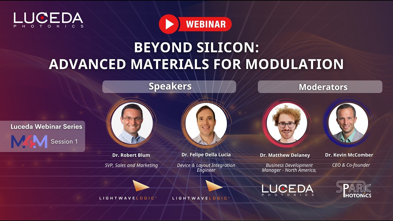 Webinar | Beyond Silicon: Advanced Materials for Modulation