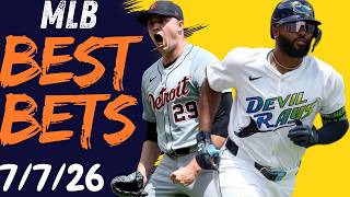 MLB BETS 7/7/26 Player Props,Parlays & Home Run Pick's