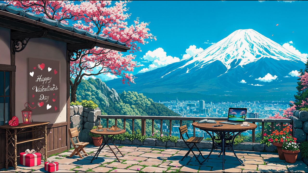 Dopamine Valentine 💖 Happy Lofi Beats to Boost Your Mood Immediately 🌸 Lofi Hip Hop Mix