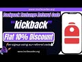 Backpack Exchange Referral Code (kickback) Flat 10% Discount.