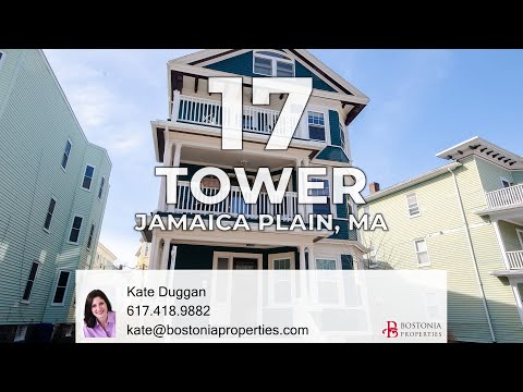 17 Tower Street 1, Jamaica Plain, MA home video tour