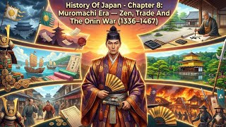 History of Japan - Chapter 8: Muromachi Era — Zen, Trade and The Onin War (1336–1467)