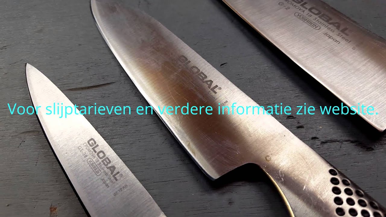 Scherp Deel Van Een Mes