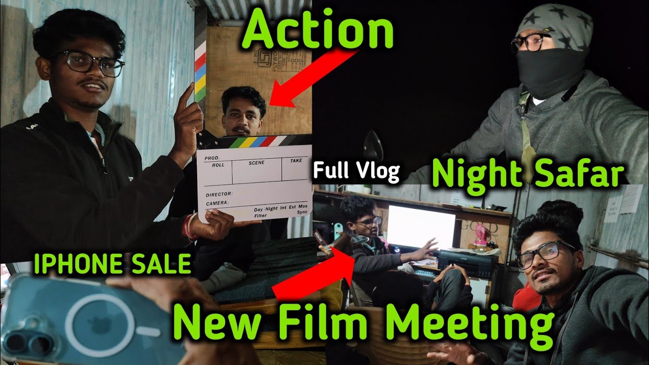 New Short Film chi MEETING 🎬 Shooting ch Niyojan 🤠 Planing Something New 