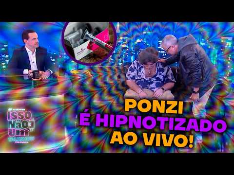 PONZI É HIPNOTIZADO POR SANNY AO VIVO E É ENGANADO POR CARIOCA A TOMAR MOUNJARO!