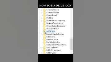 How To Fix as Default hard Drive icons C  D  E  Drive Icon PC #shorts