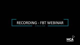 FBT Webinar Recording March 26