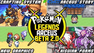 Hisui!!! - Pokemon Legends Arceus Gba Beta 2.1 - Gameplay