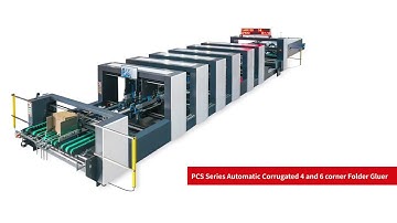 PCS Series Folding Gluing Machine: The Future of Packaging #foldergluer