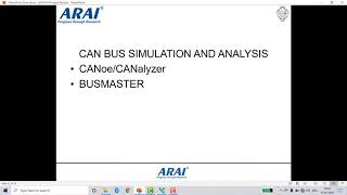 Introduction to BUSMASTER software