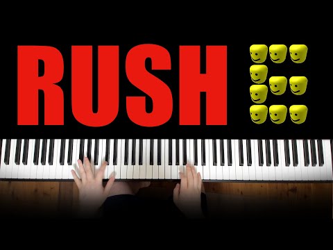 RUSH E but I played it on a OOF Piano!