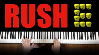 RUSH E but I played it on a OOF Piano! screenshot 1
