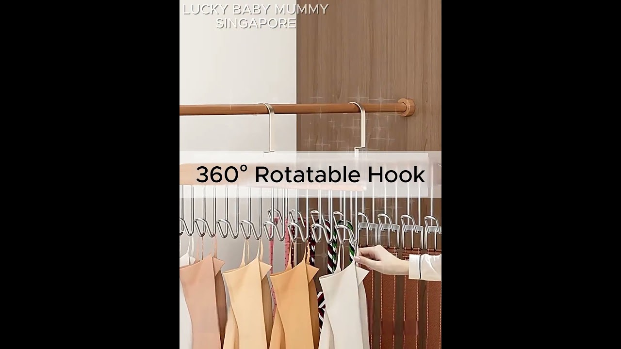 【Product Introduction】Wooden Pants Hangers