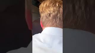 İsraile Moral Vermek Için Giden İngiliz Bakan Korkudan Sığınağa Kaçtı