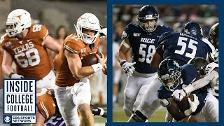 #12 Texas at Rice Preview | Inside College Football